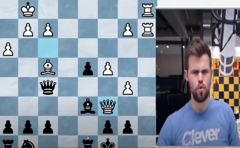 Supi ganha do Campeão Mundial Magnus Carlsen !! 