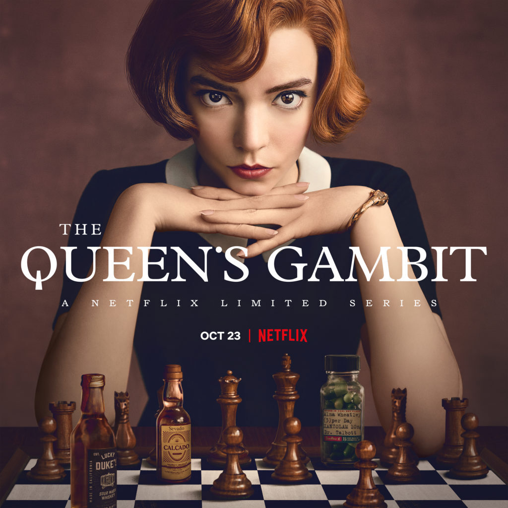 O Gambito da Rainha' quebra recorde de visualizações na Netflix